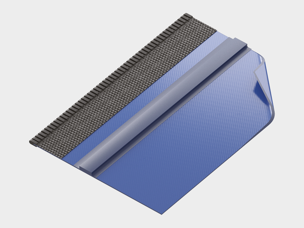 Panel opak armatura qilingan PVC materialidan, zichligi 900–1200 g/m².